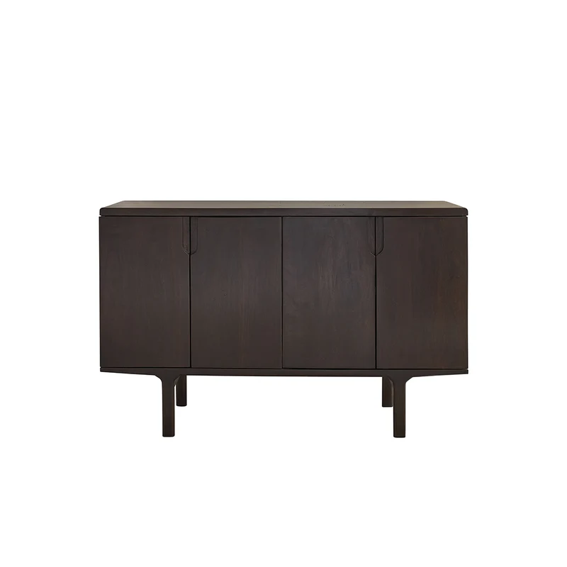 Aparador de madera maciza de mango de 120 cm