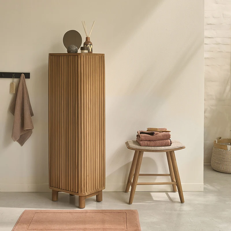 Mueble de baño con patas de teca maciza de 120 cm