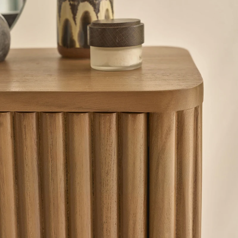 Mueble de baño con patas de teca maciza de 120 cm
