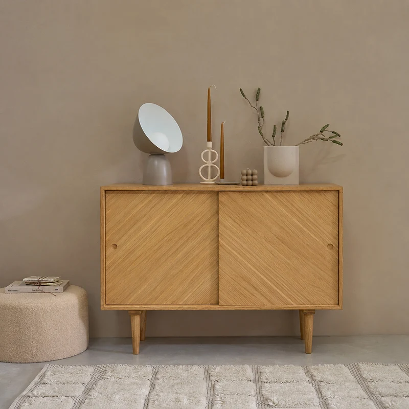 Cómoda mindi macizo de 120 cm