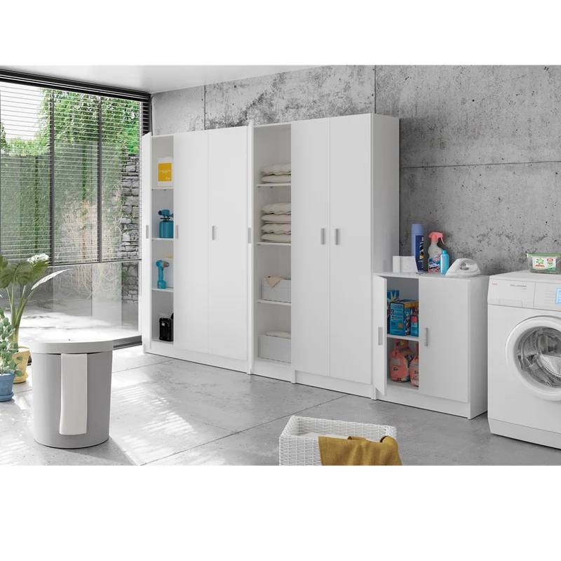 Armario MULTIUSOS USE 3 puerta BLANCO - Envío GRATIS