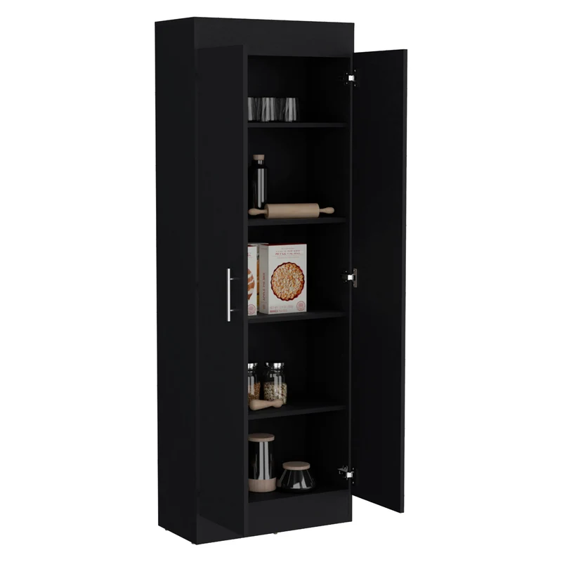 Alacena Nepal en melamina con 2 puertas y 4 estantes