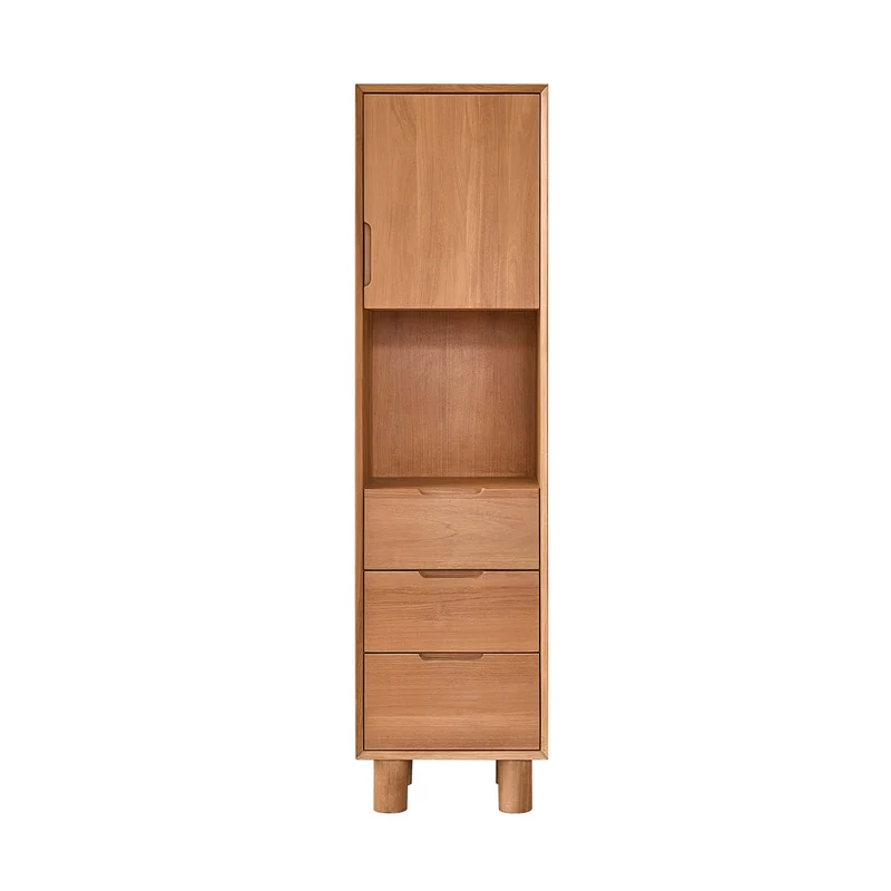 Columna de baño de teca maciza 45 cm