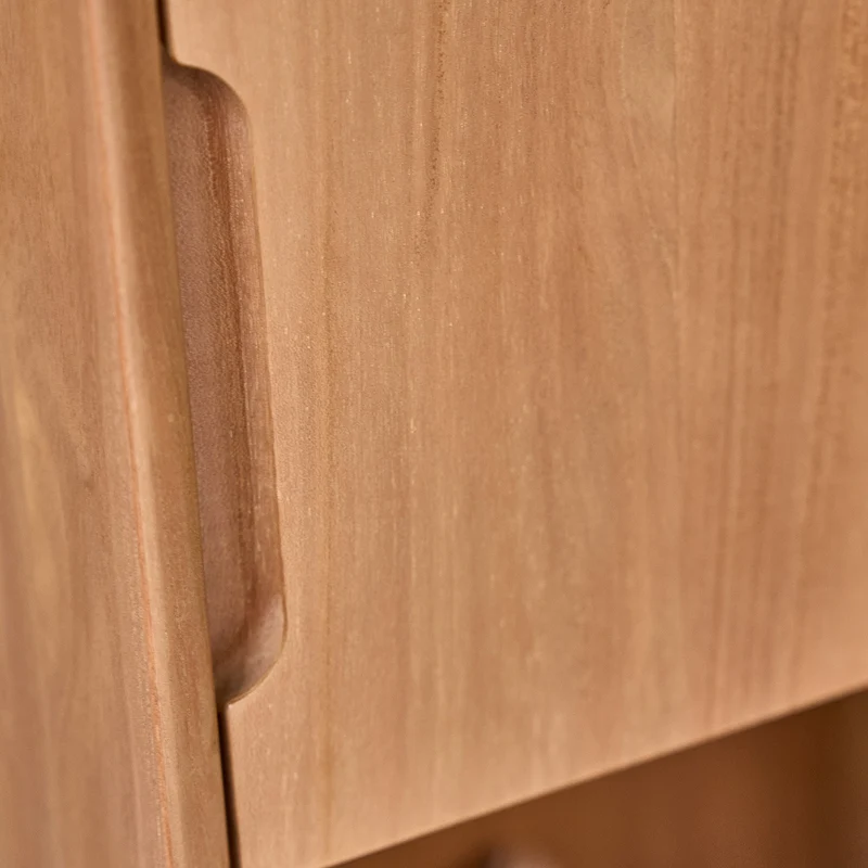 Columna de baño de teca maciza 45 cm