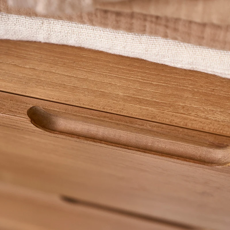 Columna de baño de teca maciza 45 cm