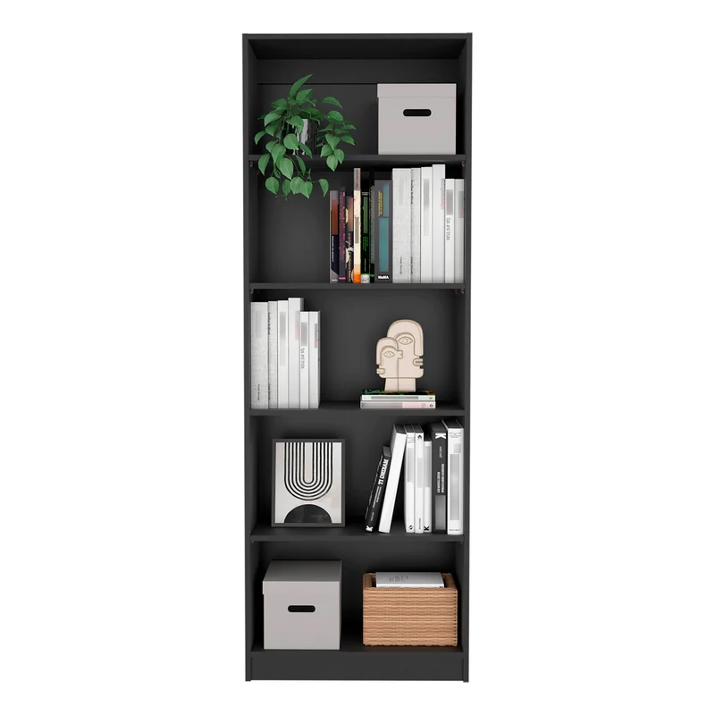 Estanteria Recta 4R Home en Melamina con 5 estantes Home