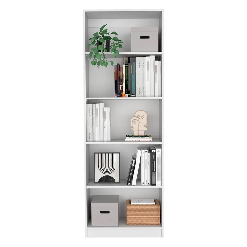 Estanteria Recta 4R Home en Melamina con 5 estantes Home