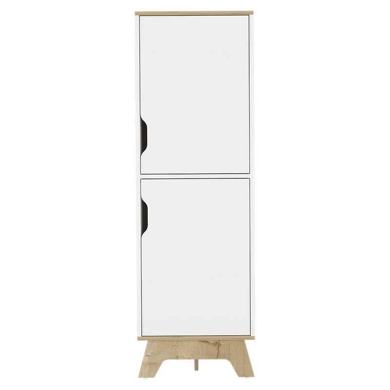 Mueble auxiliar de cocina alto Pamplona en Melamina con 4 estantes y 2 puertas
