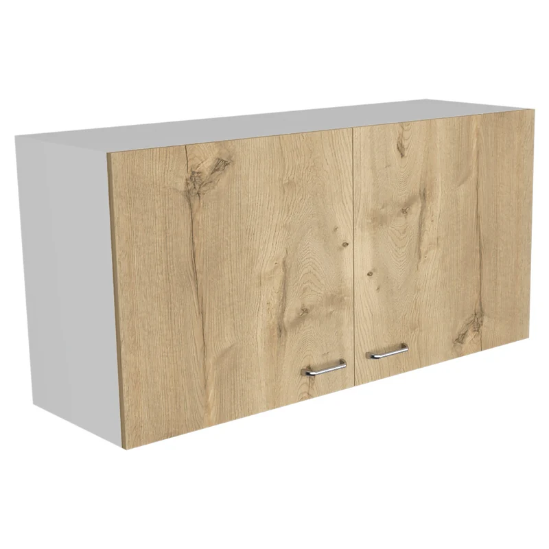 Mueble de Pared para Cocina Nápoles, con dos puertas, Blanco / Duna