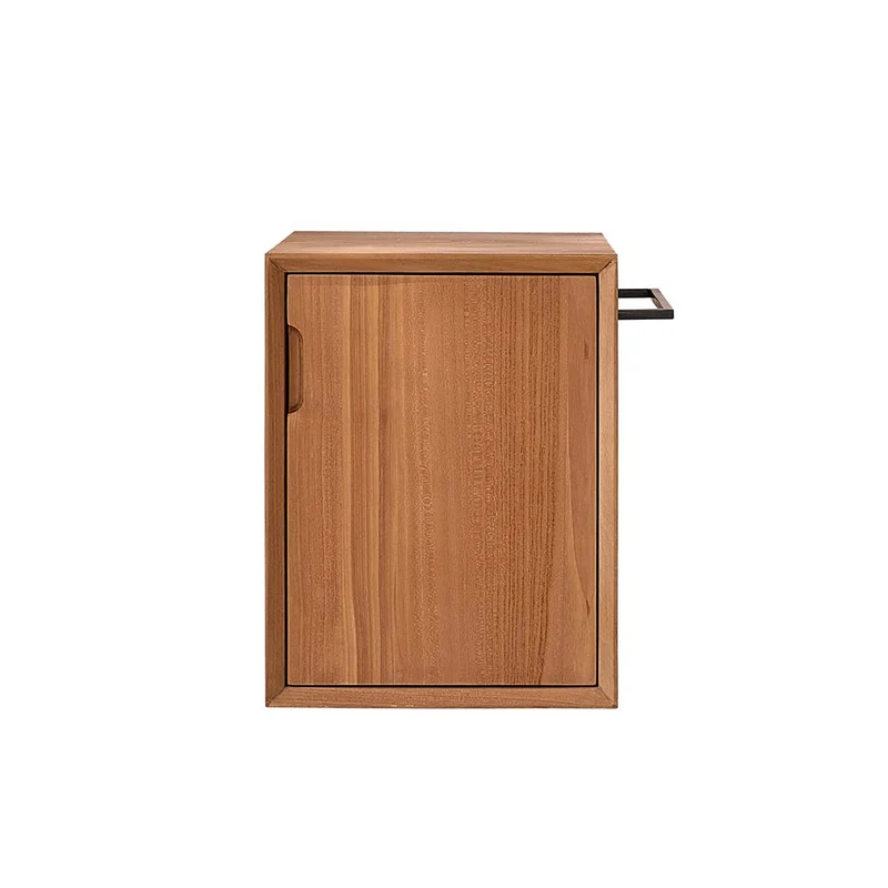 Lavabo suspendido de teca maciza 35 cm