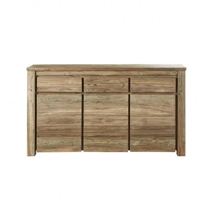 Cómoda de teca maciza reciclada 160 cm