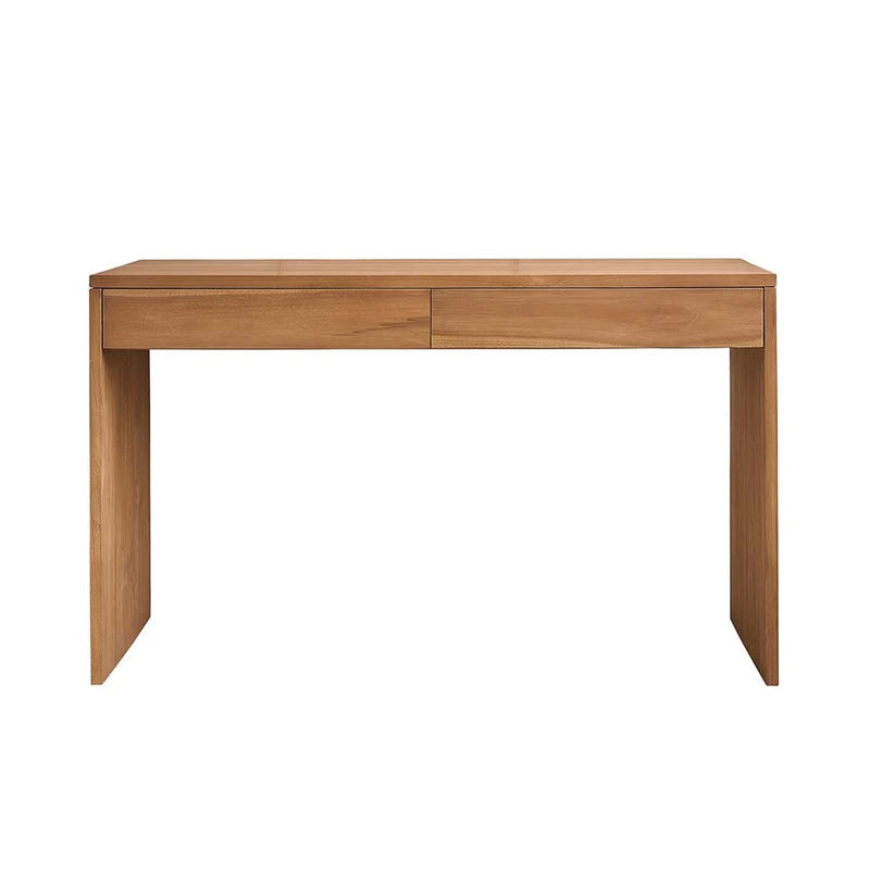 Escritorio de teca maciza 130 cm