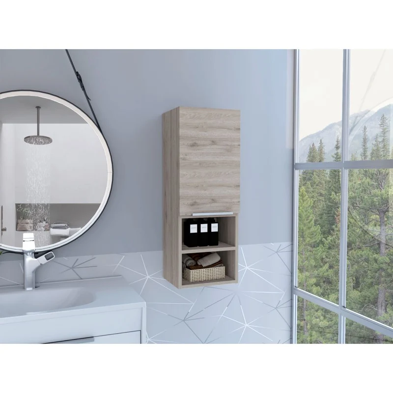 Armario de Pared baño Mila, con estantes