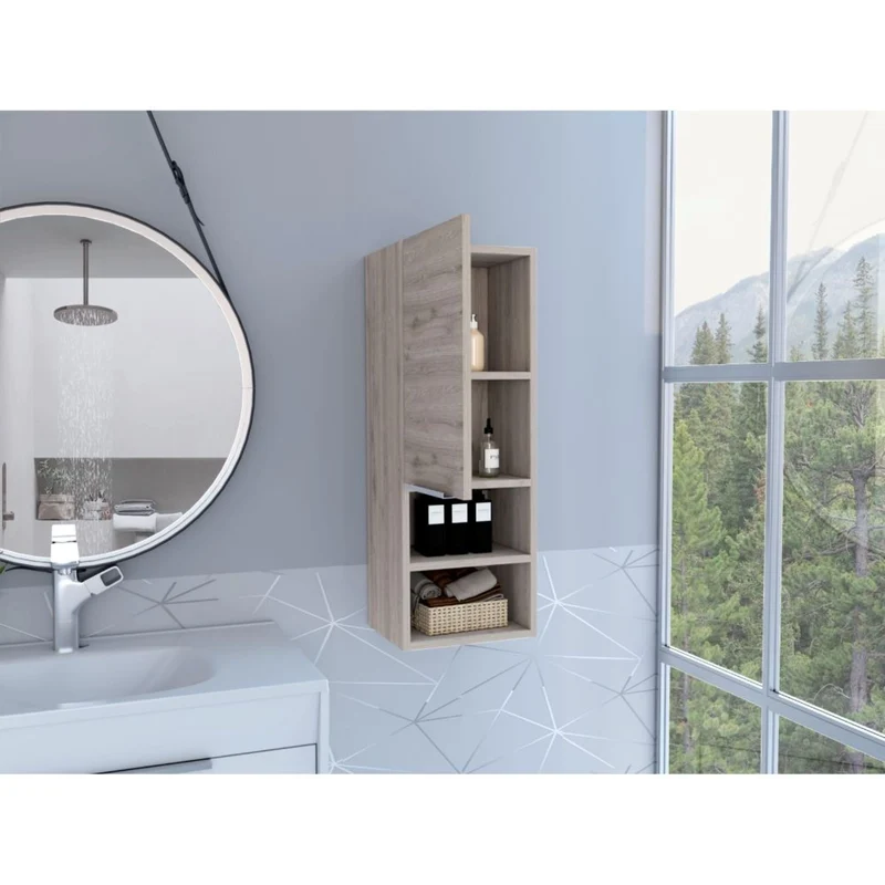 Armario de Pared baño Mila, con estantes