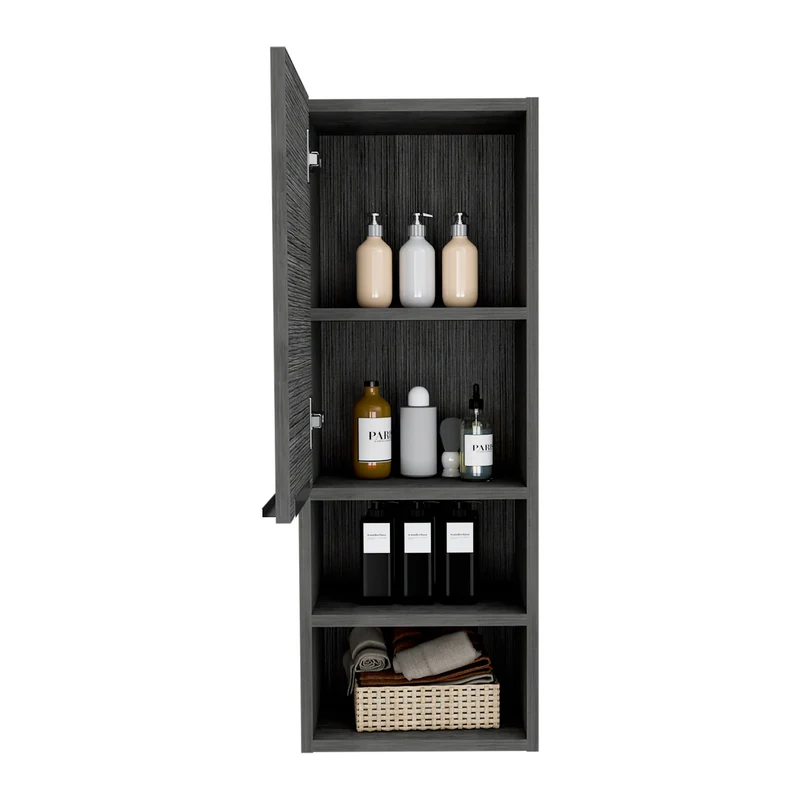 Armario de Pared baño Mila, con estantes
