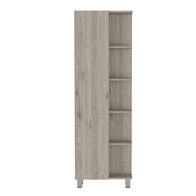 Mueble Alto de Baño Urano, con 5 estantes