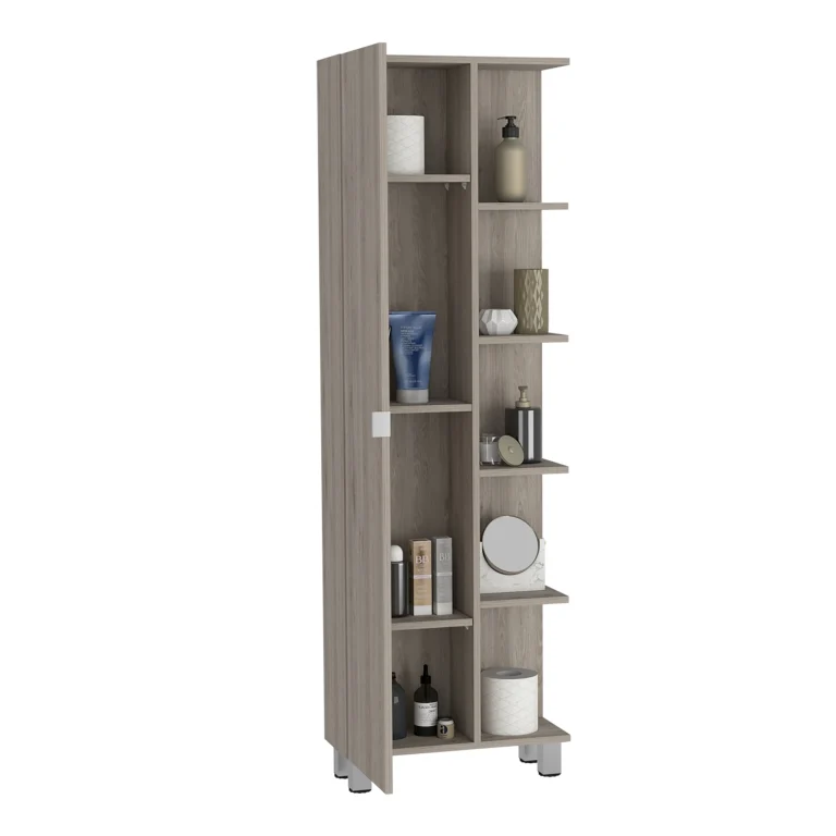 Mueble Alto de Baño Urano, con 5 estantes