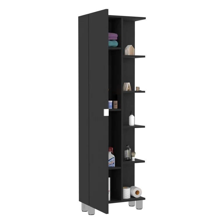Mueble Alto de Baño Urano, con 5 estantes