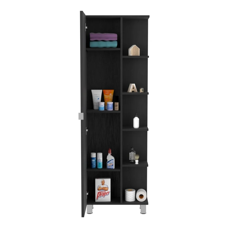 Mueble Alto de Baño Urano, con 5 estantes
