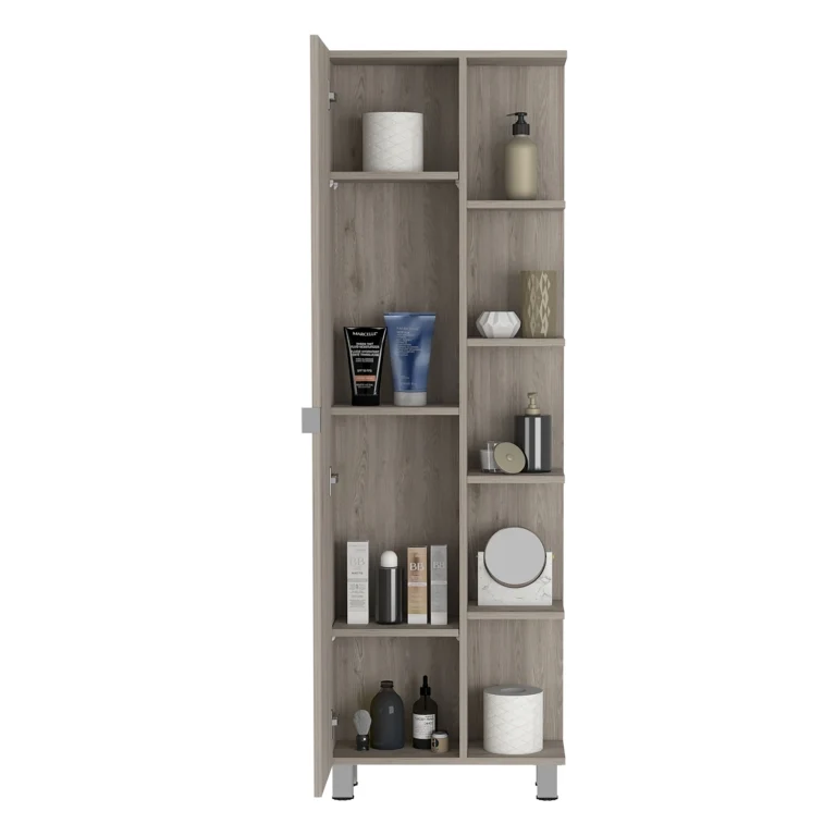 Mueble Alto de Baño Urano, con 5 estantes