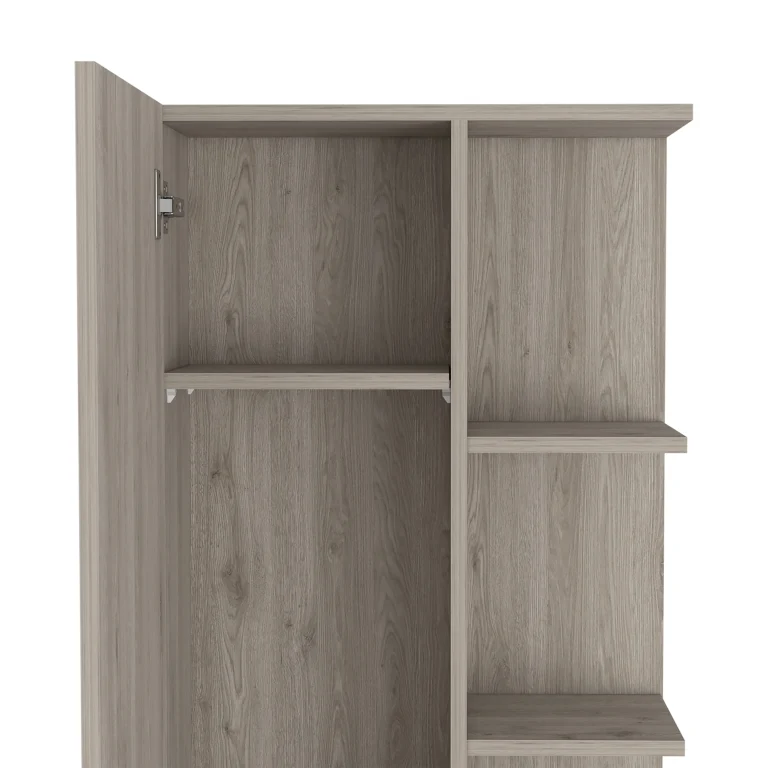 Mueble Alto de Baño Urano, con 5 estantes