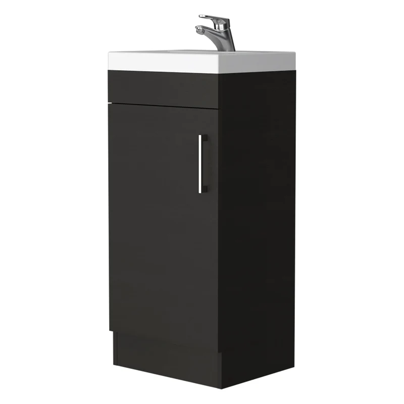 Mueble lavabo Madrid con puerta de armario