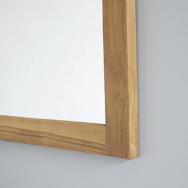 Espejo de teca maciza 150x80 cm