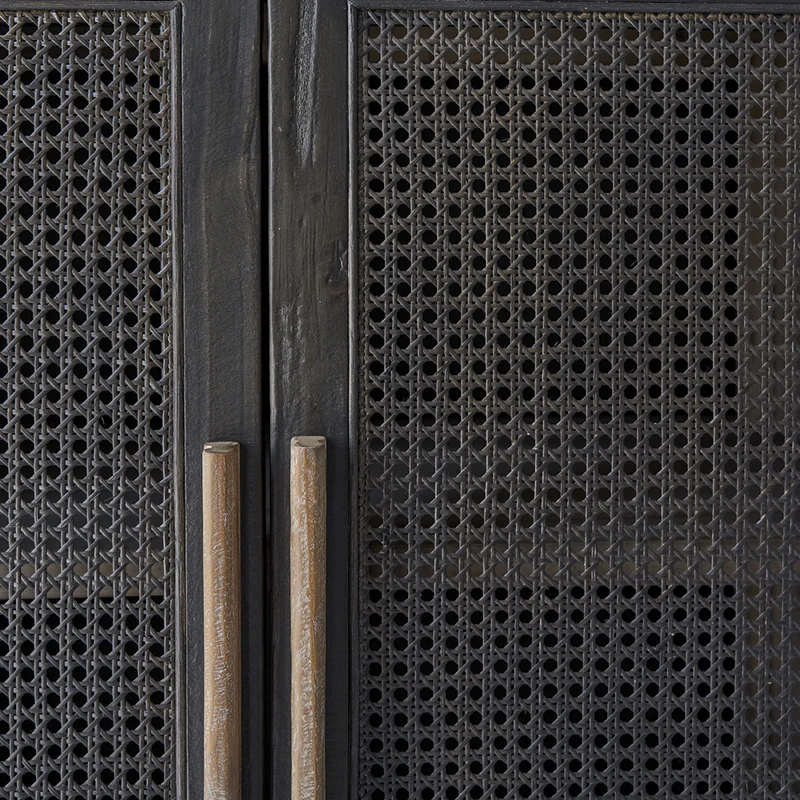 Armario de madera maciza reciclada