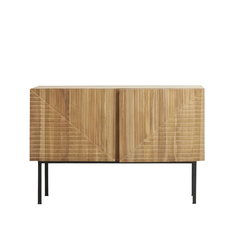 Aparador de teca maciza 120 cm