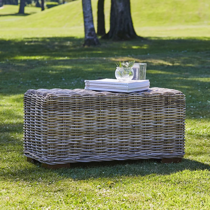 Mesa de centro de kubu natural