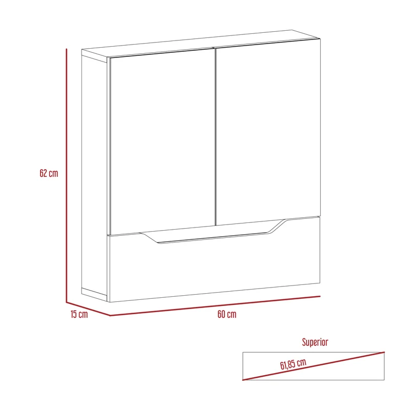 Mueble De Pared Para Baño Laurent