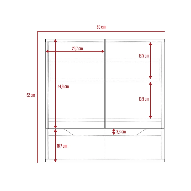 Mueble De Pared Para Baño Laurent