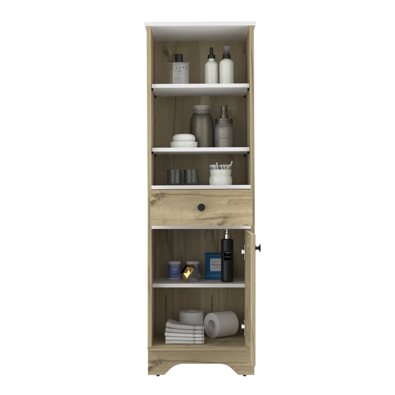 Mueble Columna De Bano 1P Cajon Malaga