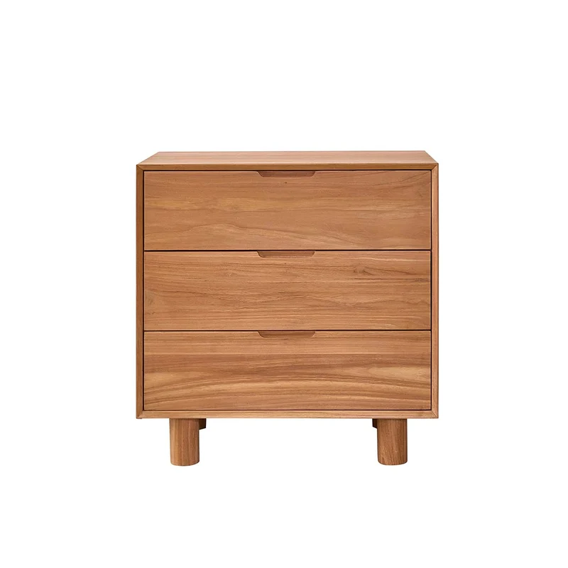 Cómoda de madera de teca 80 cm