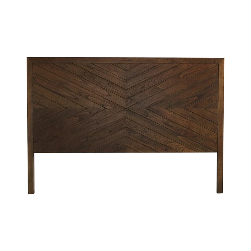 Cabecero de mindi macizo acabado nogal 160 cm