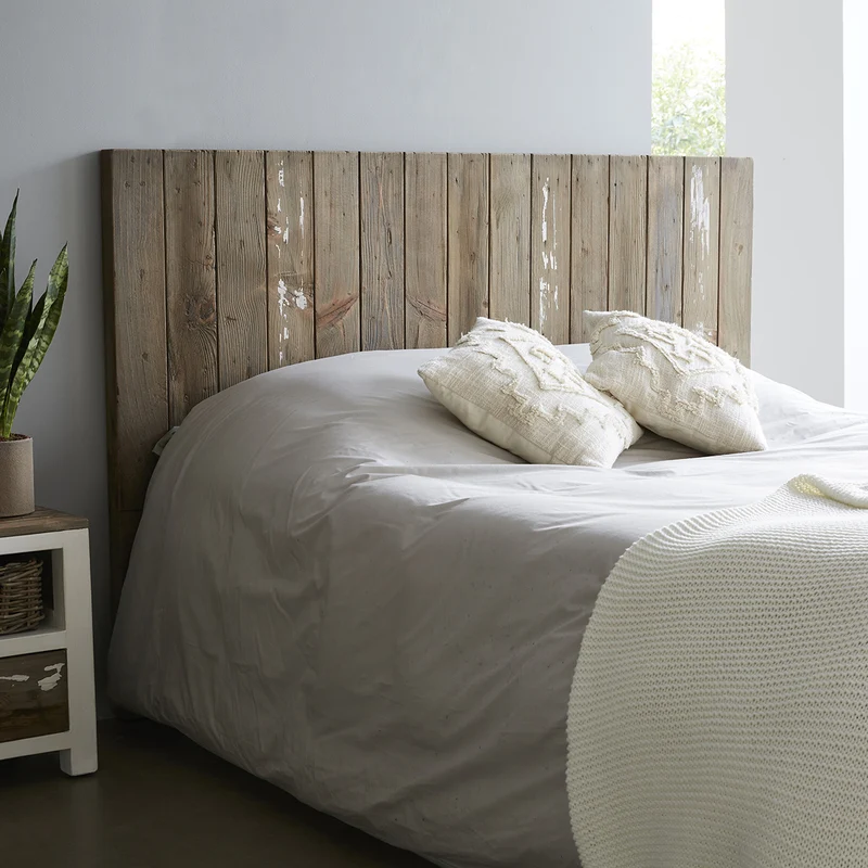 Cabecero de madera maciza reciclada 160 cm