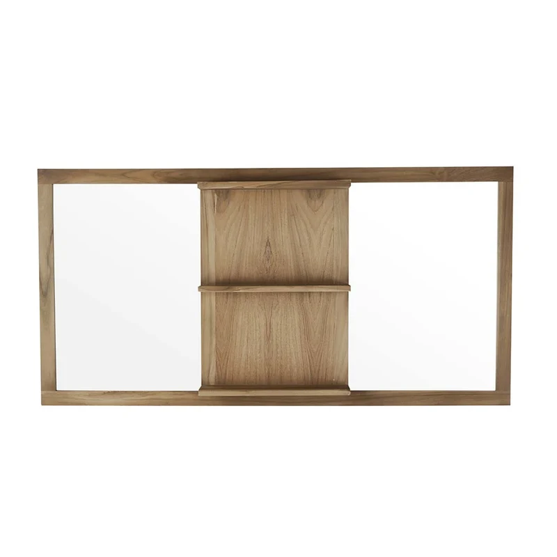 Espejo de teca maciza 160x80 cm
