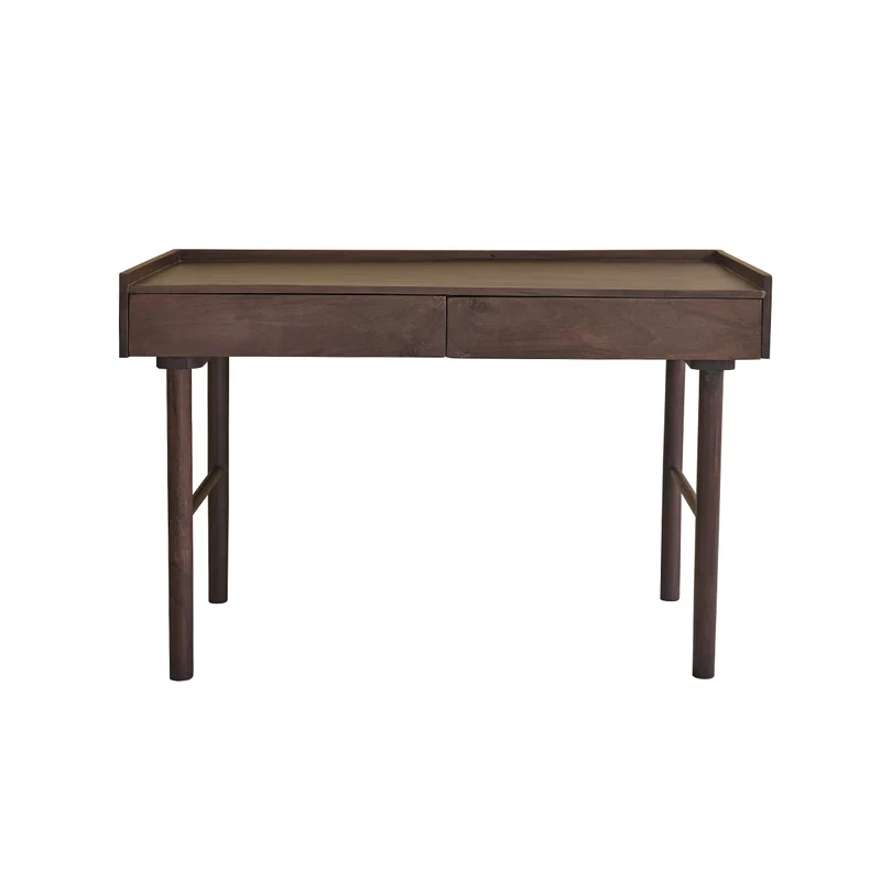 Escritorio de mango macizo de 125 cm
