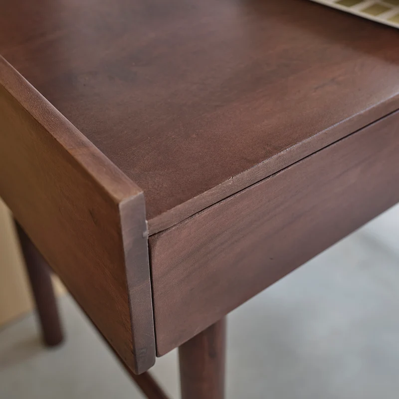Escritorio de mango macizo de 125 cm