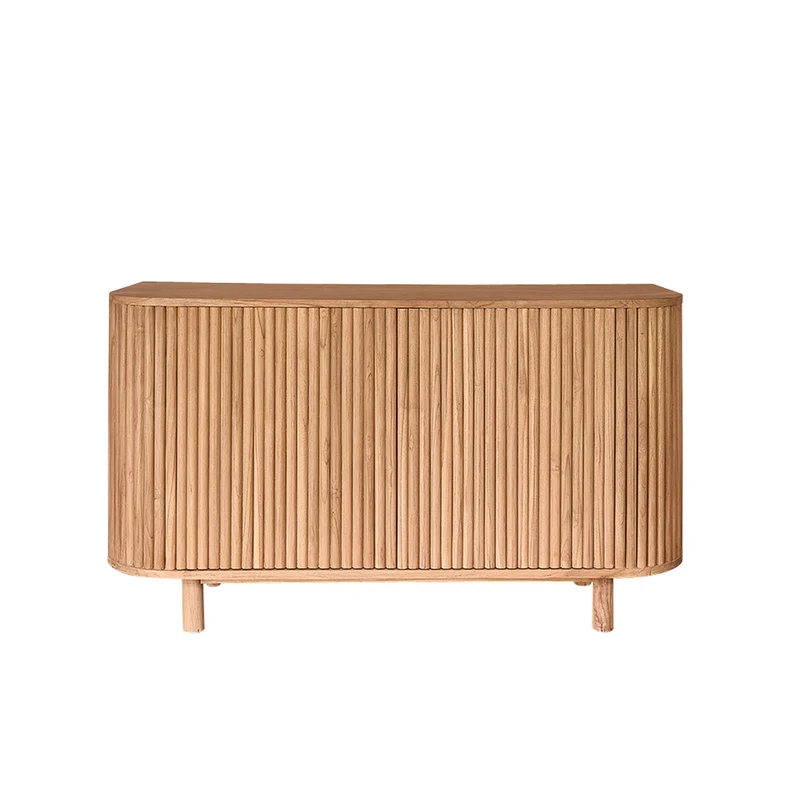 Muebles para lavabo de teca maciza de 140 cm