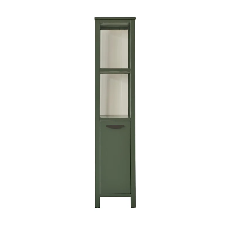 Columna de baño verde de acacia 160 cm
