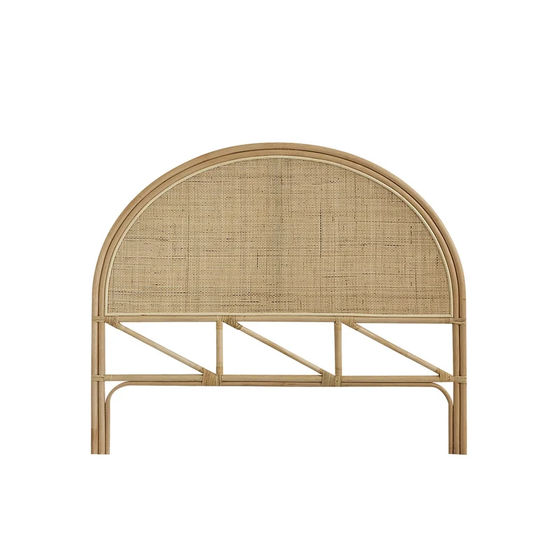 Cabecero de ratán y rejilla 140 cm