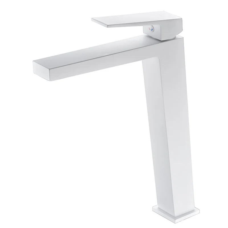 Denver | Grifo Monomando de Lavabo Alto | Latón Cartucho cerámico Ø26 mm