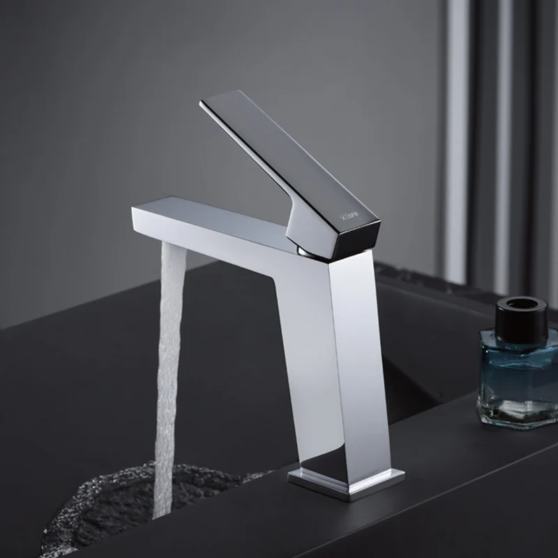 Denver | Grifo Monomando de Lavabo Bajo | Latón Cartucho cerámico Ø26 mm