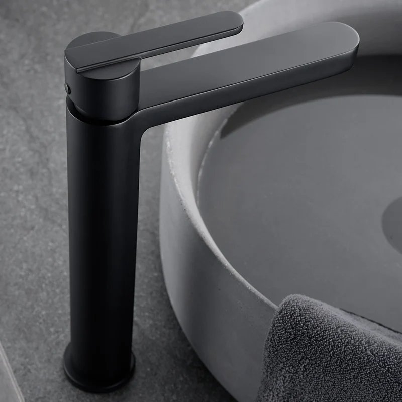 Seattle | Grifo Monomando de Lavabo Alto | Latón