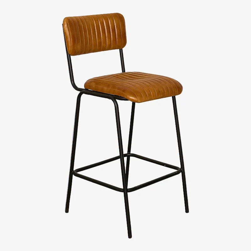 Taburete de bar Sidney cuero