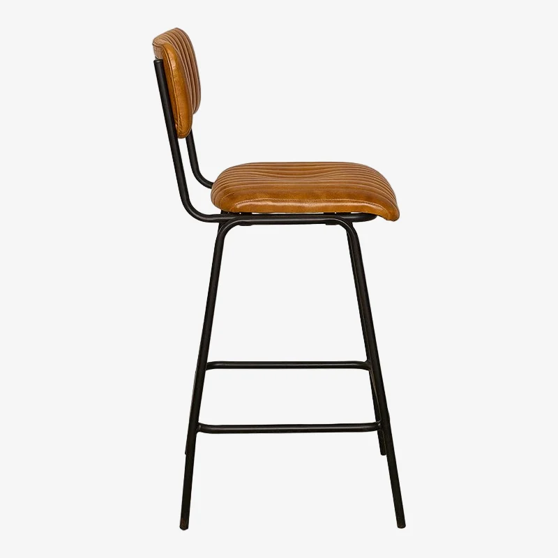 Taburete de bar Sidney cuero