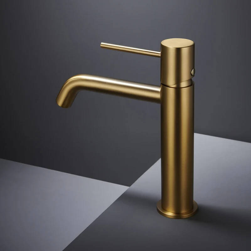 Chicago | Grifo Monomando de Lavabo Bajo | Latón Cartucho cerámico Ø26 mm
