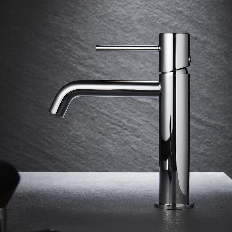 Chicago | Grifo Monomando de Lavabo Bajo | Latón Cartucho cerámico Ø26 mm