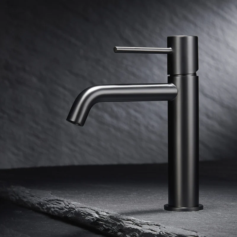 Chicago | Grifo Monomando de Lavabo Bajo | Latón Cartucho cerámico Ø26 mm